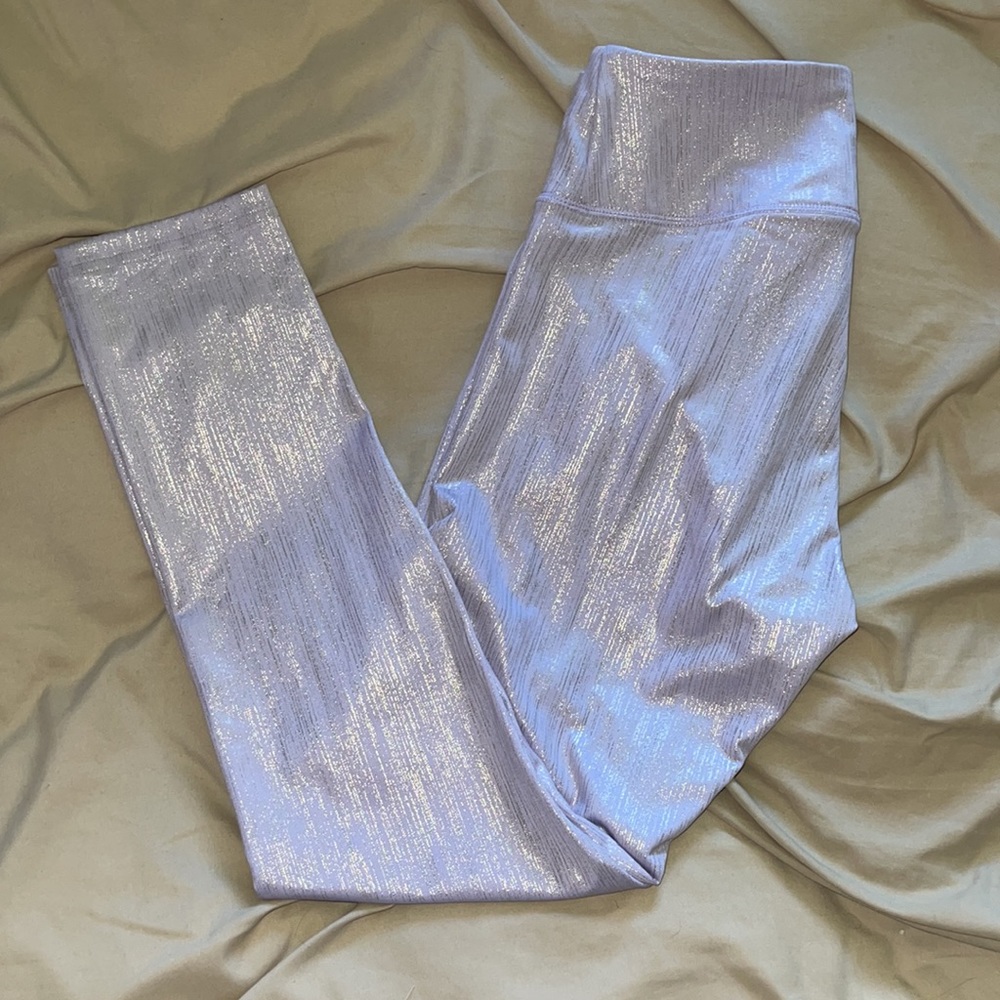 shimmer fila leggings